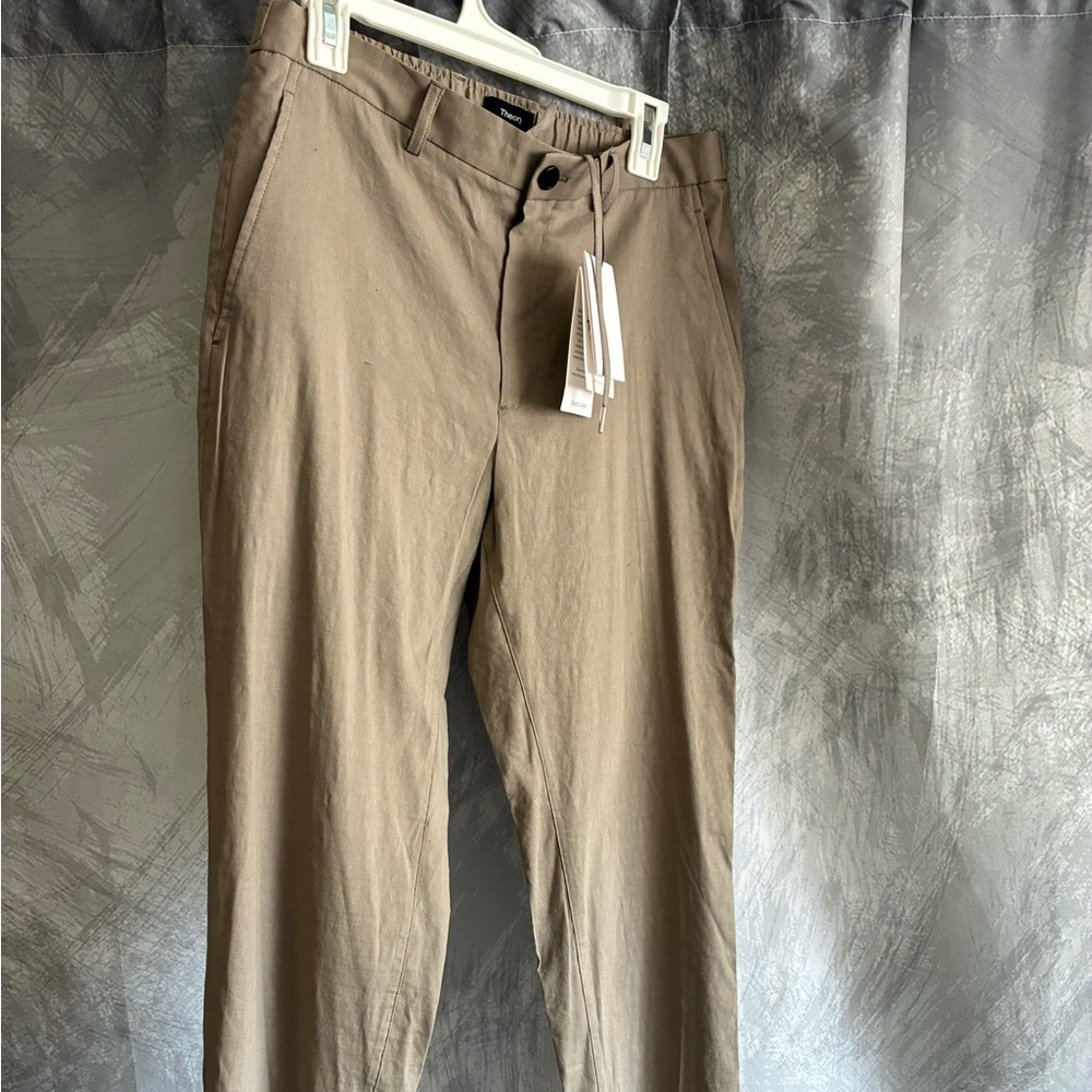 Theory Curtis B BE St tapir tan pants